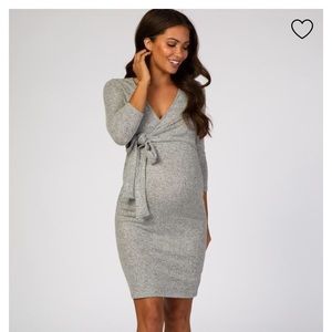 Topshop Maternity Wrap Dress